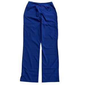 Dickies Women's Rib Knit Waistband Scrubs Pant, Galaxy Blue, Medium Tall